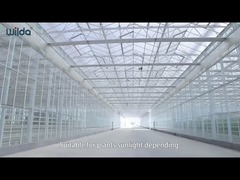 ガラス温室金属フレーム部品