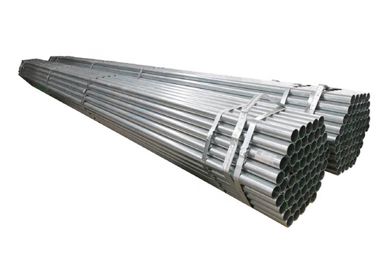BS Pre Galvanized Round Steel Pipe Hot Dipped Galvanised Scaffold Tube ASTM