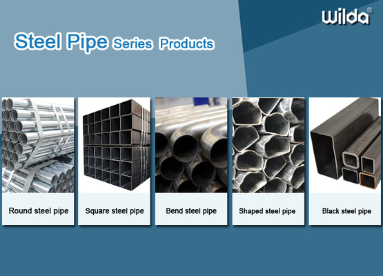 Greenhouse Hot Dipped Galvanized Round Steel Pipe 6m 9m 12m