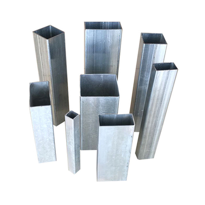 Square ERW Carbon Steel Pipe SCH40 SCH80 Plain Beveled Thread