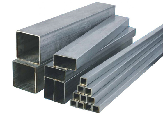 Q195 Galvanized Steel Square Tube JIS G3466 ERW 5.5m 5.8m 6m
