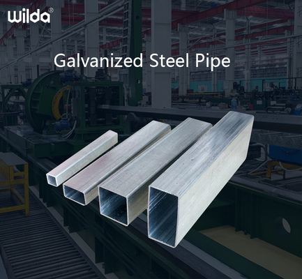 ERW Pre Galvanized Welded Square ASTM A500 A36 Plain Ends 300mm OD