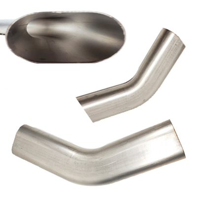 Q235 Q195 Flat Sided Oval Steel Tubing Mild Steel Flat Sided Oval Tube