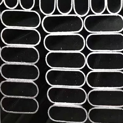 Q195 ERW Flat Sided Oval Tube Galvanized Oval Section Steel Tube