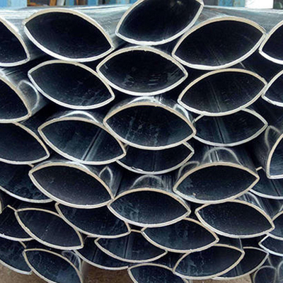 Q195 ERW Flat Sided Oval Tube Galvanized Oval Section Steel Tube