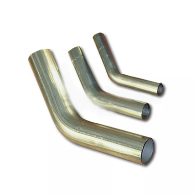 Galvanized Brushing Bent Metal Pipe 10mm Thickness Hot Rolled
