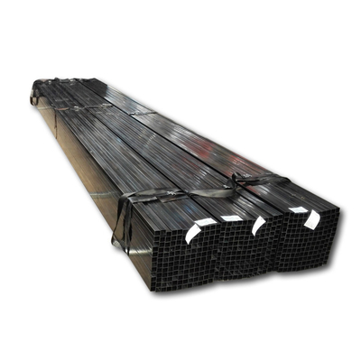 High Quality Factory Black Square Pipe Iron Rectangular Tube Welded Galvanized Square Steel Pipes