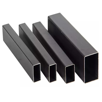 OEM Factory Black Square Pipe Iron Rectangular Tube Welded Galvanized Square Steel Pipes