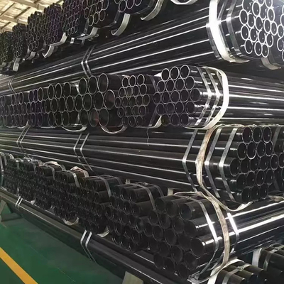 0.6mm-25mm Black Steel Pipes Fluid Structure Black Square Steel Pipe