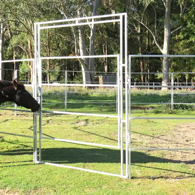 Farm Gate Galvanized Livestock Fencing GB DIN 1m-12m Q195 Q345