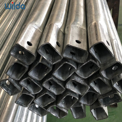 1.5mm-2.5mm Pipe Greenhouse Metal Frame Parts Galvanized Coated