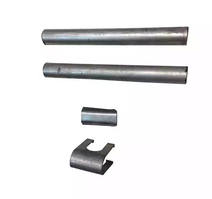 OEM Film Greenhouse Metal Frame Parts 30m 50m Galvanized Pipe Greenhouse Frame