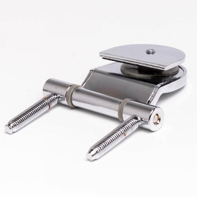 Alloy Steel Plastic European Style Glass Door Hinges 180 Degree Opening 12mm