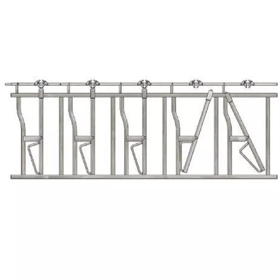 Powder Coated Cattle Breeding Equipment Carbon Steel 0.4m-1.2m
