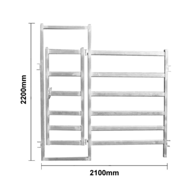 Farm yard farm equipment portable yard panels Galvanised Austrlia Livestock Panels
