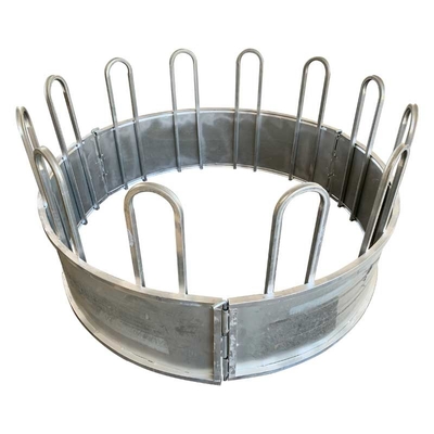 Race Bow Fence Panels Galvanized Portable Cattle Fence Panels Man Gate For Corral Farm Fence Yard