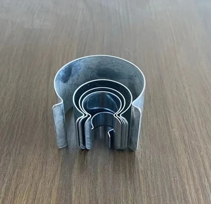 Agriculture Poly Tunnel Blueberry Greenhouse Accessories 20 25 32 48 60 Arch Hoop Pipe Film Locking Omega Metal Clamp