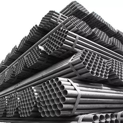 Thick Wall GI Galvanized Bend Black Steel Pipes Q195 1m-12m