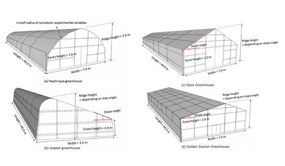 Stamping Tunnel Greenhouse Spare Parts GB ISO Reusable Storm Erosion Resistant