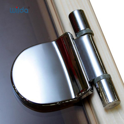 Customized European Sauna Door Hinges For Glass Door Alloy Steel Plastic